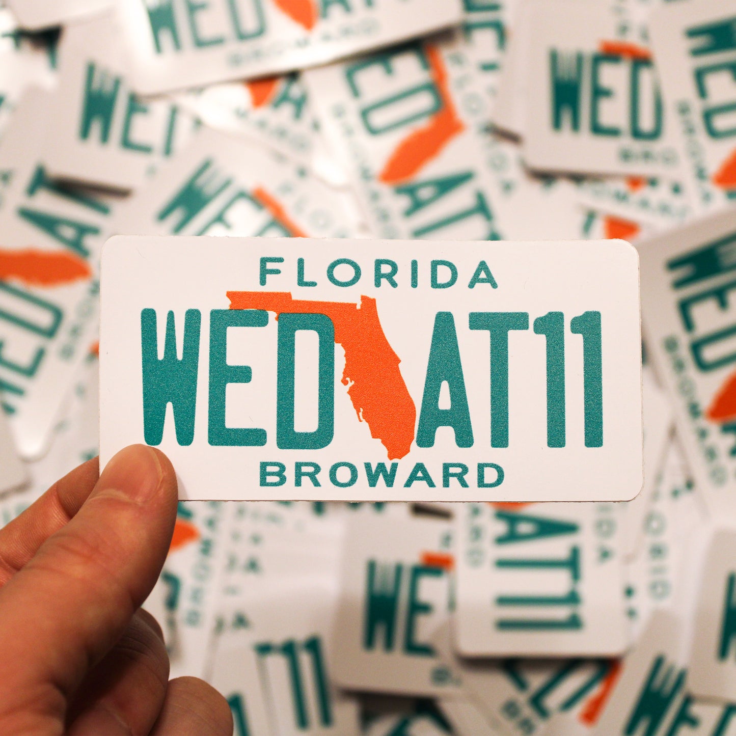 Flawda Plate Sticker