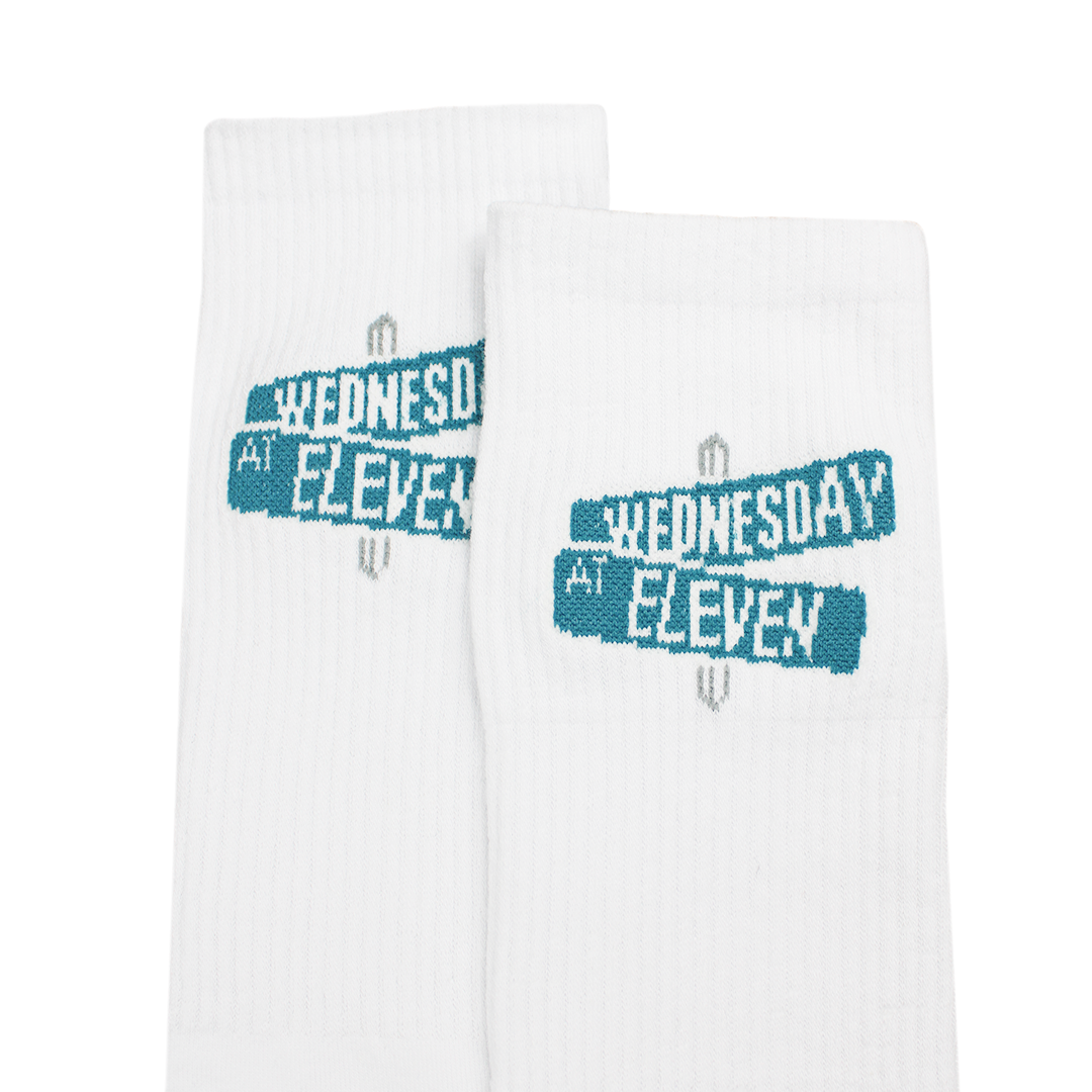 Logo Socks - White