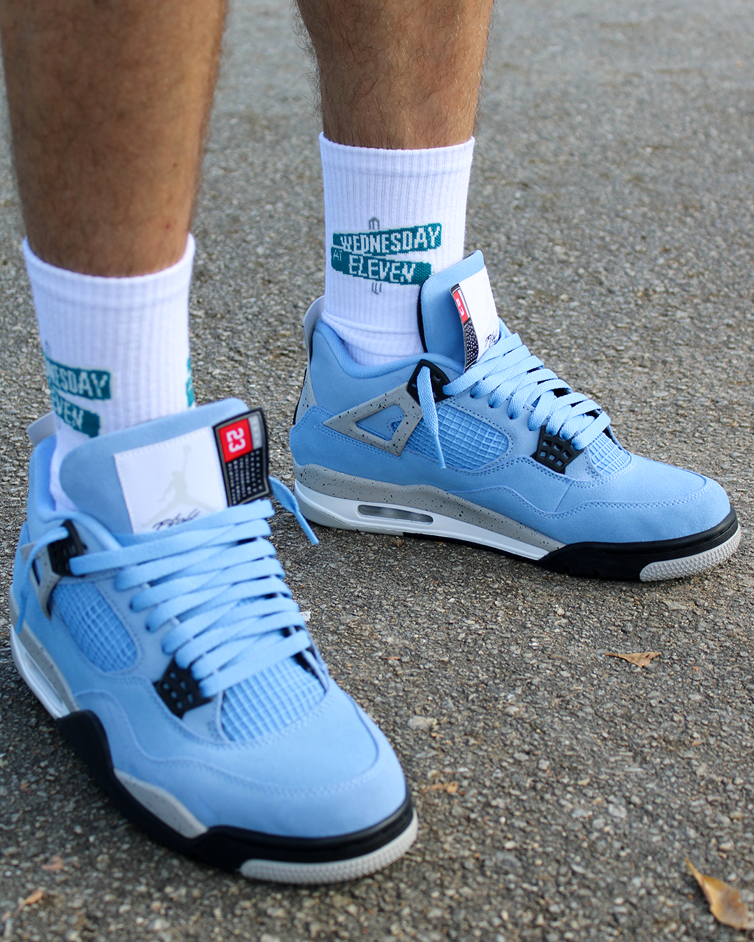 Logo Socks - White