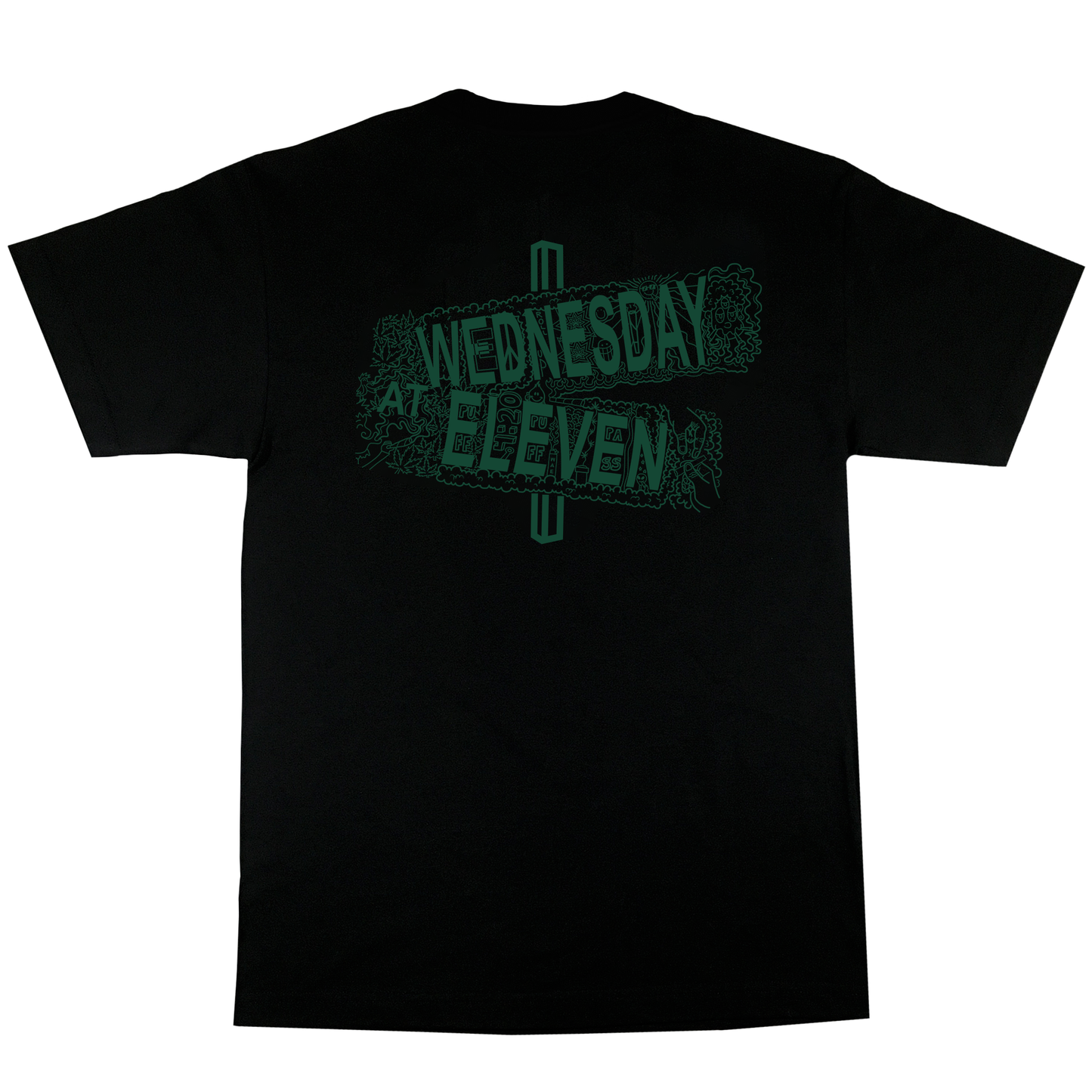 420 Logo - Black Tee