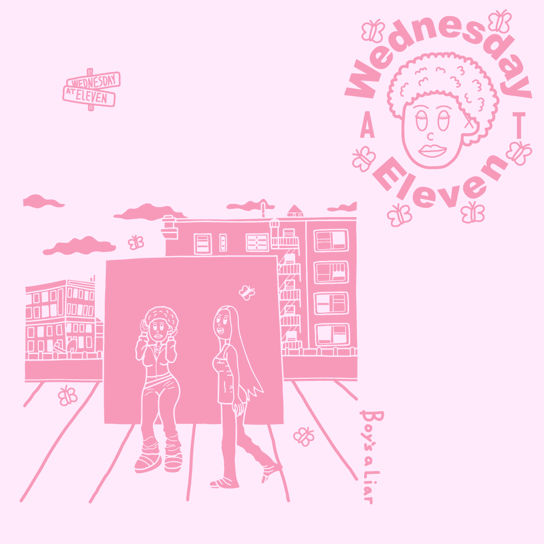 Boy's a Liar - Pink Tee