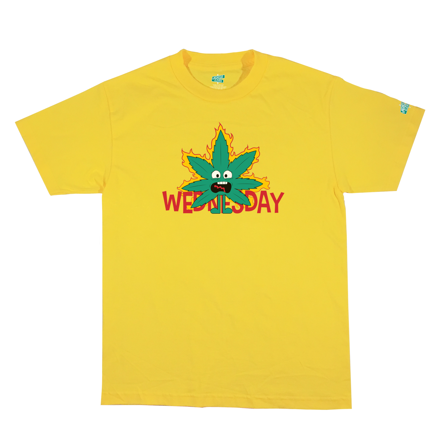 Ganja Man Tee - Yellow