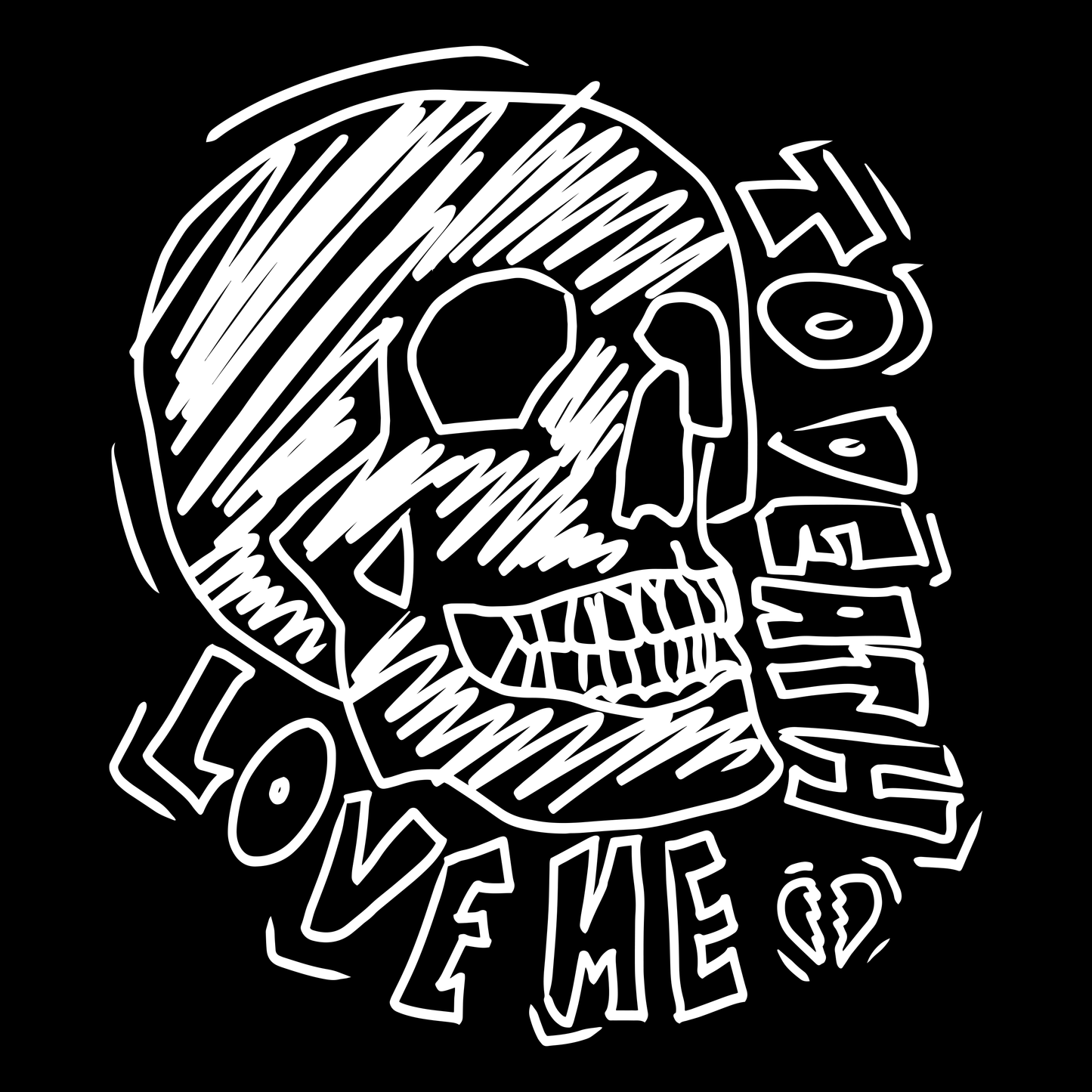 Love Me To Death - Black Tee
