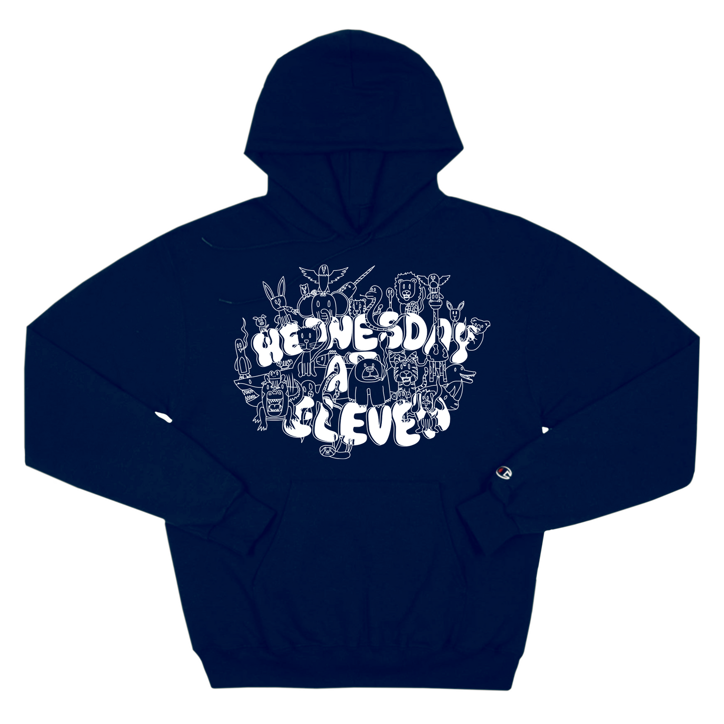 Animals - Navy Hoodie