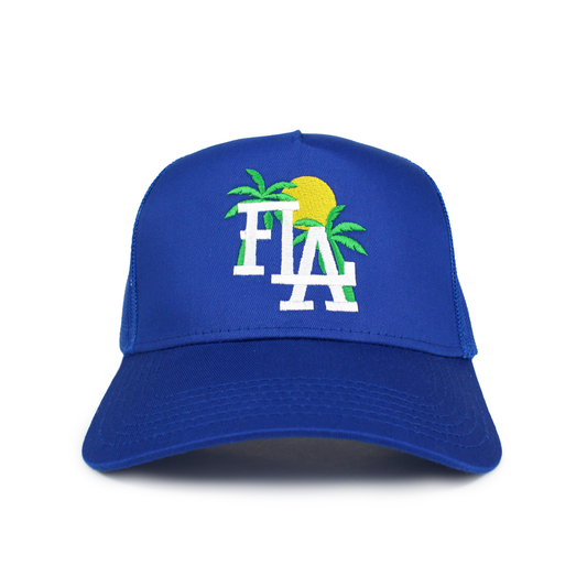 FLA - Trucker Hat Royal Blue