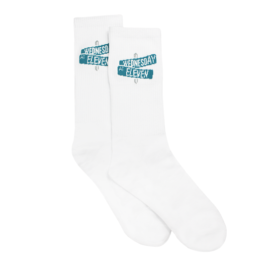 Logo Socks - White