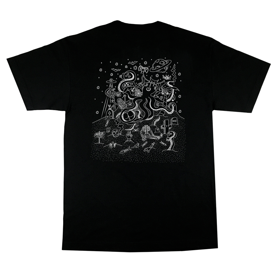 Halloween in MIA - Black Tee