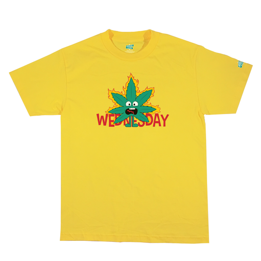 Ganja Man Tee - Yellow